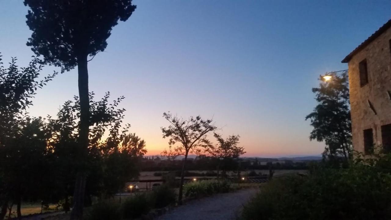 Casa Country House Girasole Crete senesi vakantie huis Asciano Esterno foto