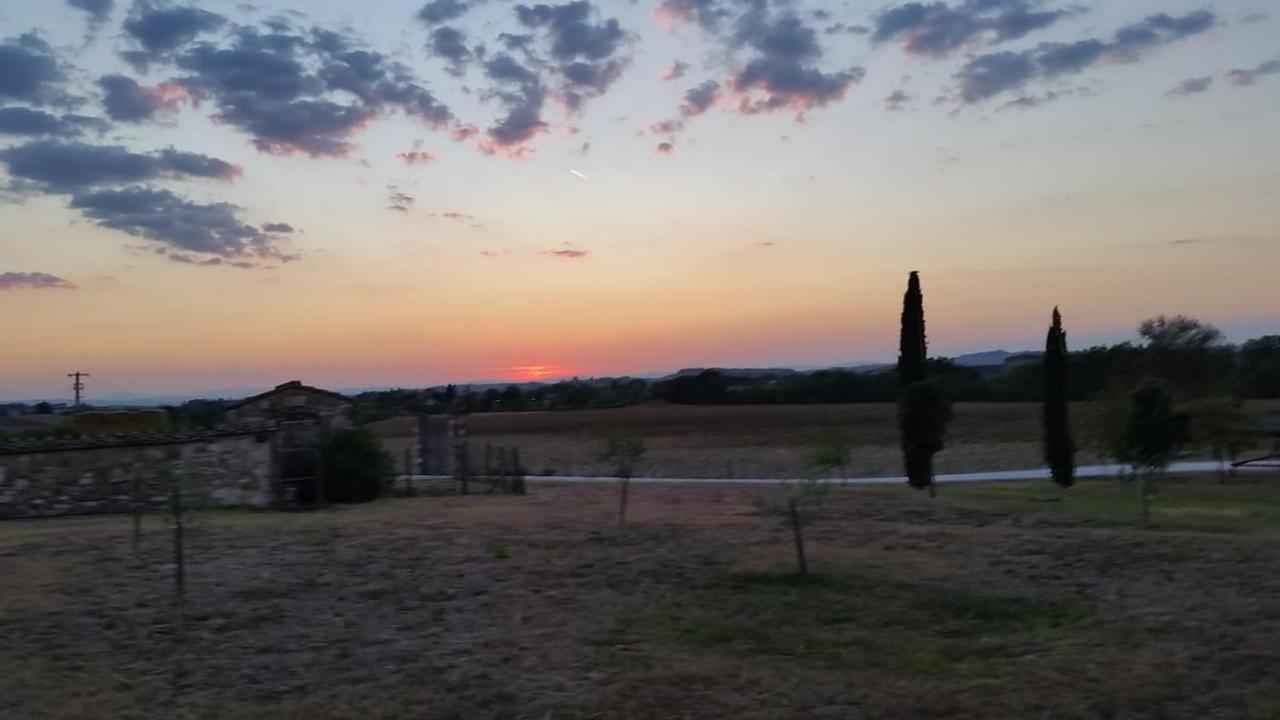 Casa Country House Girasole Crete senesi vakantie huis Asciano Esterno foto
