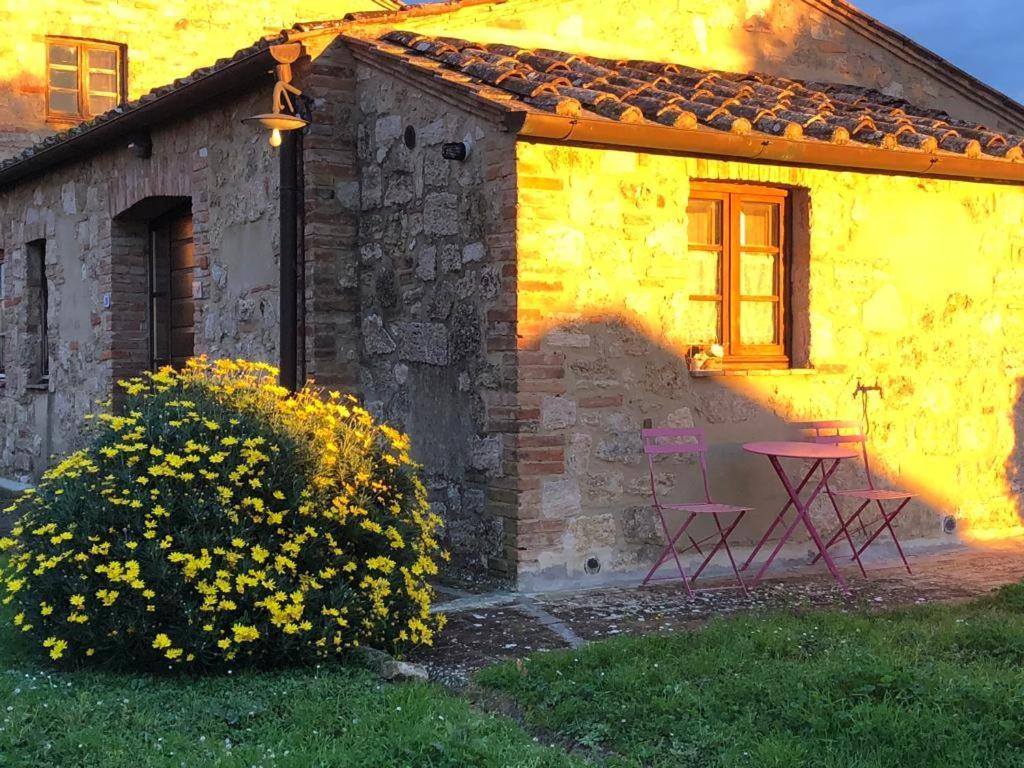 Casa Country House Girasole Crete senesi vakantie huis Asciano Esterno foto
