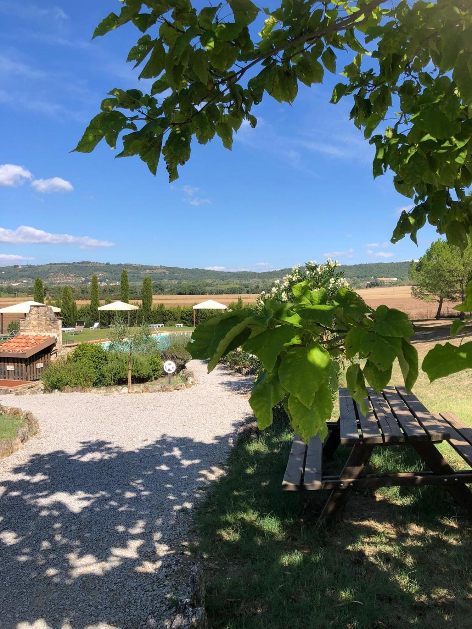 Casa Country House Girasole Crete senesi vakantie huis Asciano Esterno foto