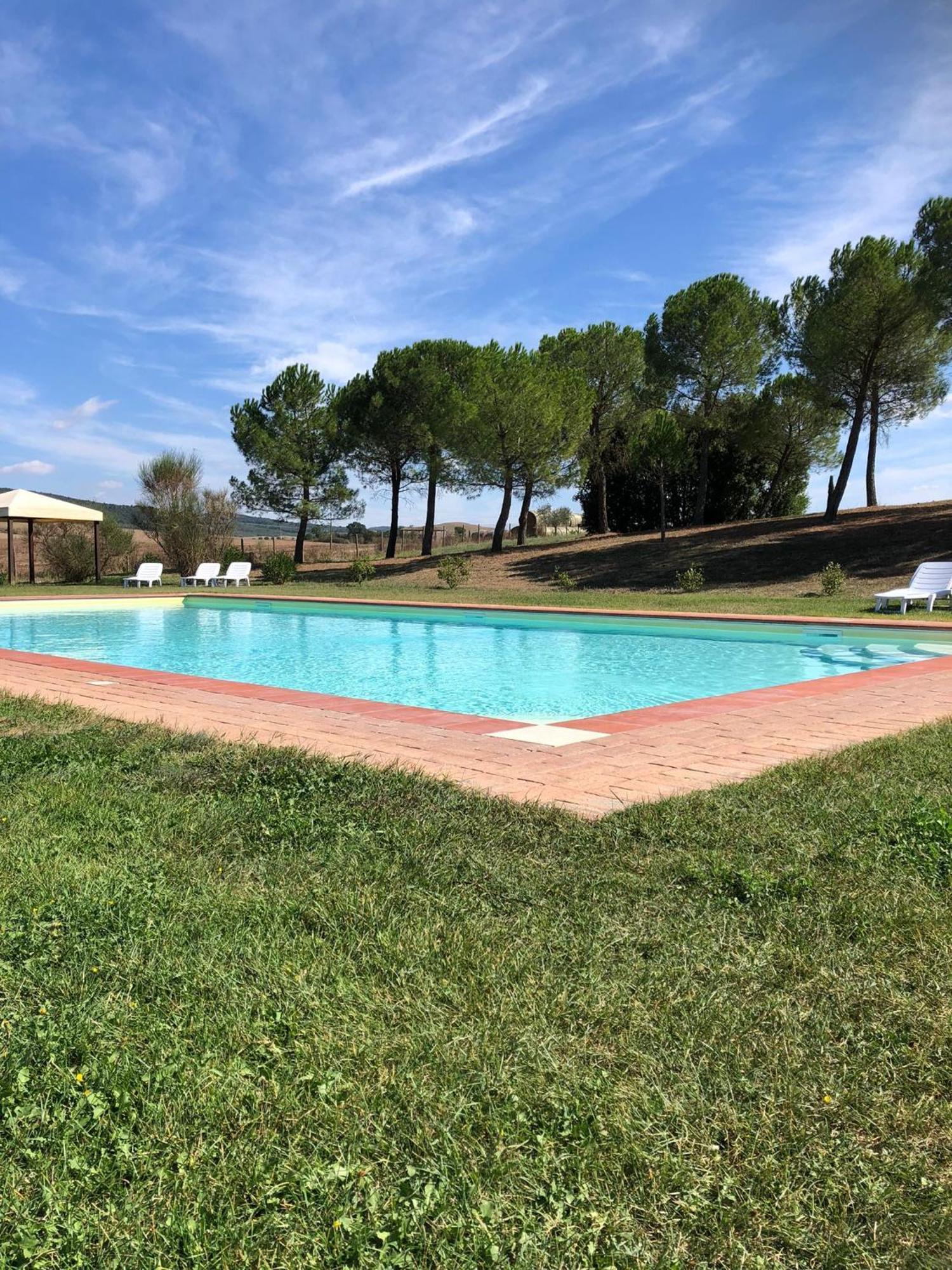 Casa Country House Girasole Crete senesi vakantie huis Asciano Esterno foto