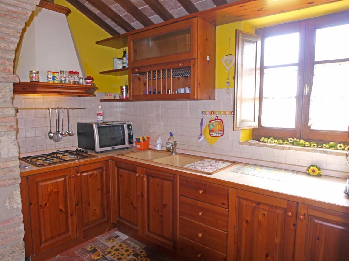 Casa Country House Girasole Crete senesi vakantie huis Asciano Esterno foto