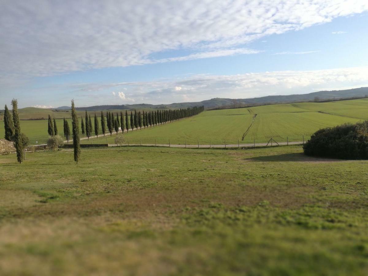 Casa Country House Girasole Crete senesi vakantie huis Asciano Esterno foto