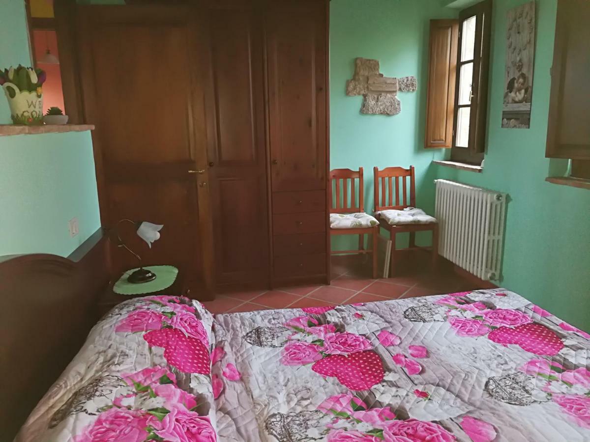 Casa Country House Girasole Crete senesi vakantie huis Asciano Esterno foto