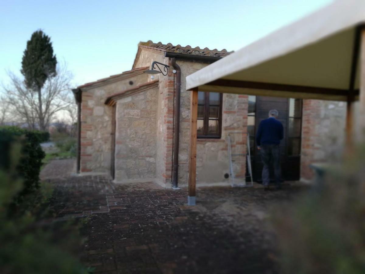 Casa Country House Girasole Crete senesi vakantie huis Asciano Esterno foto