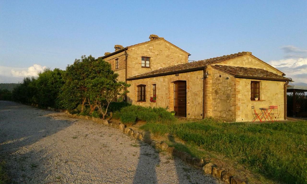 Casa Country House Girasole Crete senesi vakantie huis Asciano Esterno foto