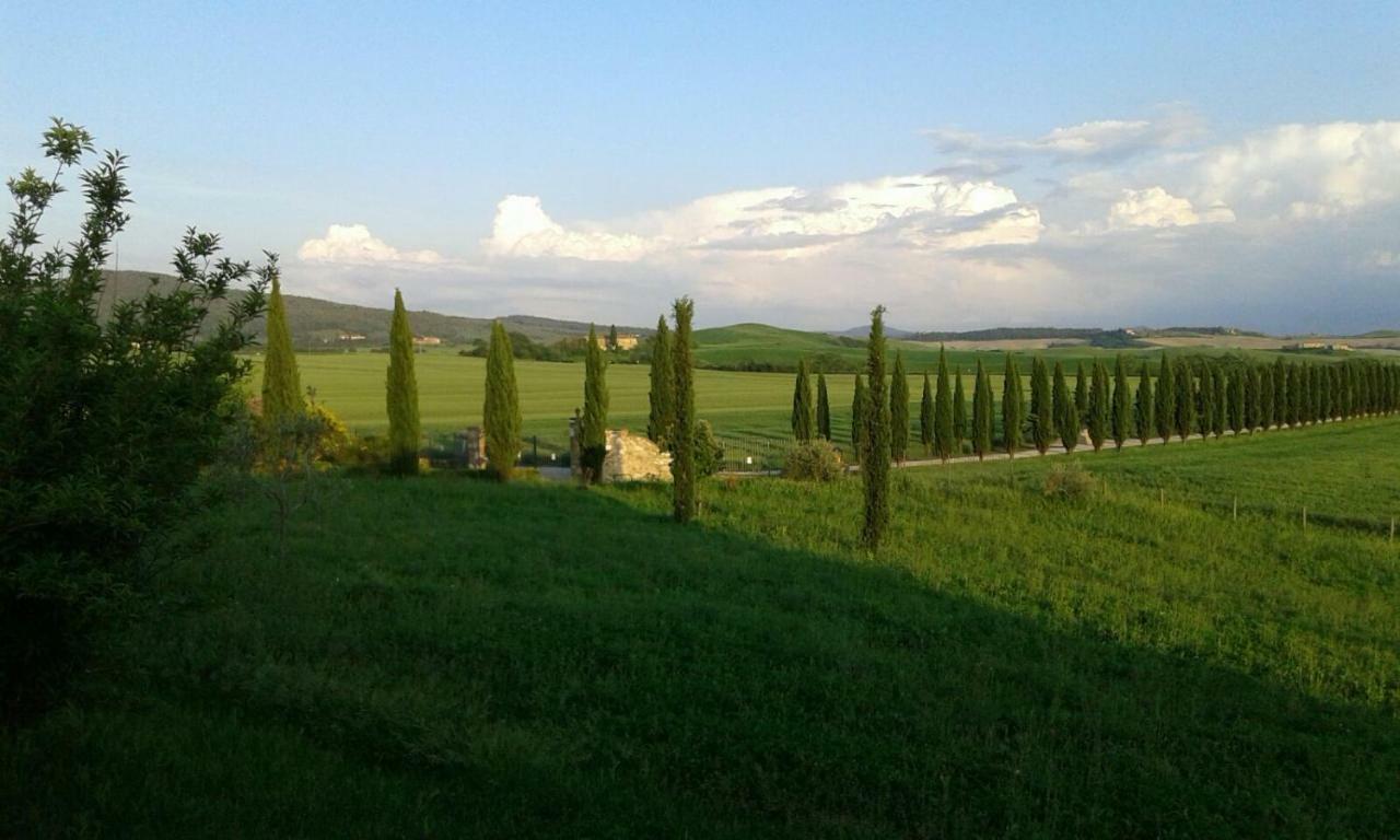 Casa Country House Girasole Crete senesi vakantie huis Asciano Esterno foto