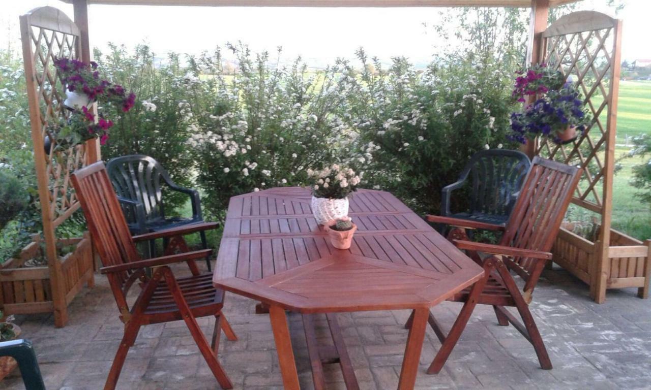 Casa Country House Girasole Crete senesi vakantie huis Asciano Esterno foto
